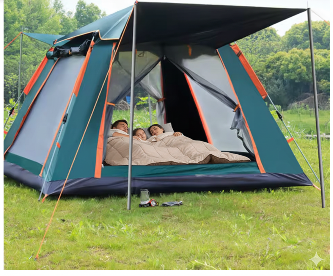 Bisinna double Sleeping bag- Cozy & Warm for the whole family